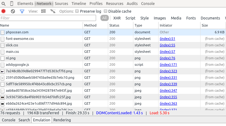 HTTP requests