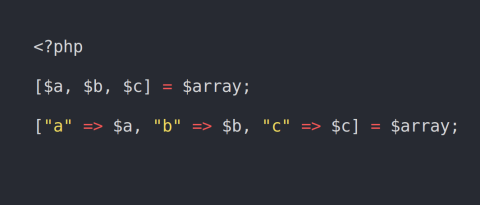 Square bracket syntax for array destructuring assignment accepted